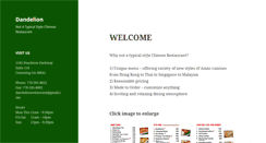 Desktop Screenshot of dandelionrestaurant.com